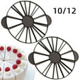 thumbnail image 4 of Cake Divider Slice Pie Cake 10 / 12 Piece Equal Portion Marker Dividers Kitchen, 4 of 9