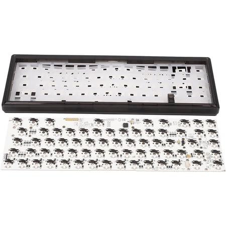 View of P DIY Mechanical Keyboard Kit, 67 Keys Modular Mechanical Keyboard ...