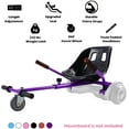 thumbnail image 4 of Hoverboard Seat Attachment for Kids & Adults, Hoverboard Go Kart Attachments Fits Self Balancing Scooter, Hoverboard Accessories with Adjustable Frame, Transforming into Go Kart, 4 of 15