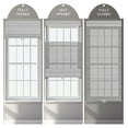thumbnail image 5 of Top Down Bottom Up Shades for Window, No Drill No Tools Cordless Thermal Insulated Light Filtering Blinds for Home, Office, Bedroom, " W x 78" H, Gray, 5 of 6