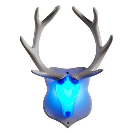 

Wall Light Visual Effect Multi-use ABS Deer Head Antler Wall Mount Hanging Lamp for Living Room