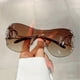 thumbnail image 5 of UV400 Snake Mirror Leg Sunglasses Personalized Eyes Protective Goggles for Women Men, 5 of 5