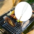 thumbnail image 6 of Fish Grilling Basket Folding Rack Wooden Handle Portable Design for Camping Outdoor BBQ Cookouts, 6 of 9
