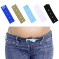 thumbnail image 2 of 1 Pcs Pant Waist Expander Waistband Skirt Trousers Jeans Elastic Button Extender, 2 of 4