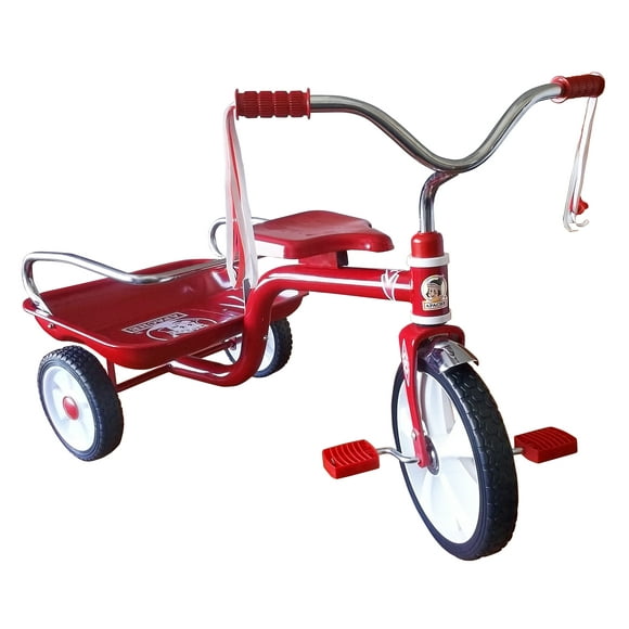 Triciclo Apache Modelo 302 Cajuela, Acero Y Barandal Rodada 14 Apache Apache/Infantil