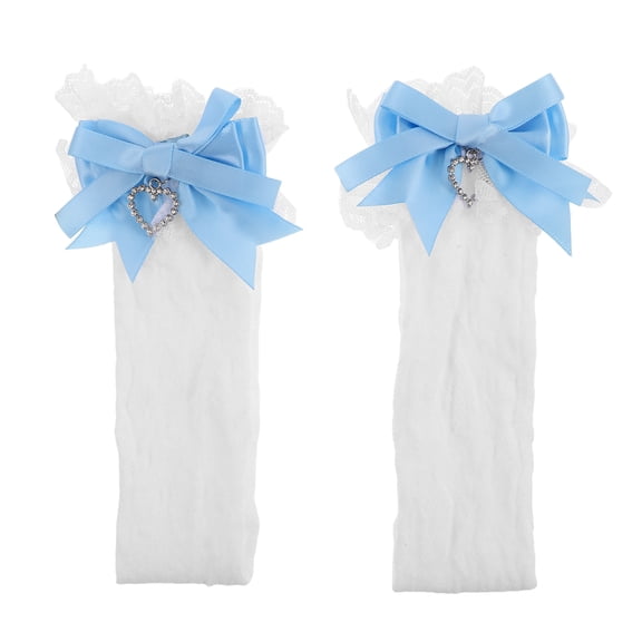 WEUVEB Women's Sky Lace Socks 1 Pair Comfortable Casual Ankle Socks for Everyday Wear