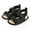 Black, variant on Herrnalise Toddler Shoes Baby Boys Girls Cute Fashion Cotton Buckle Non-slip Soft Bottom Sandals Clearance