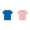 Pink 1PCS & Blue 1PCS, variant on LUOGENLI Boys Shirts Size 5 Toddler Kids Girls Boys Short Sleeve Basic T Shirt Casual Summer Tees Shirt Tops Solid Color Boys Shirts Size 7 Boys Shirts 5T-6T 2 Pack 120