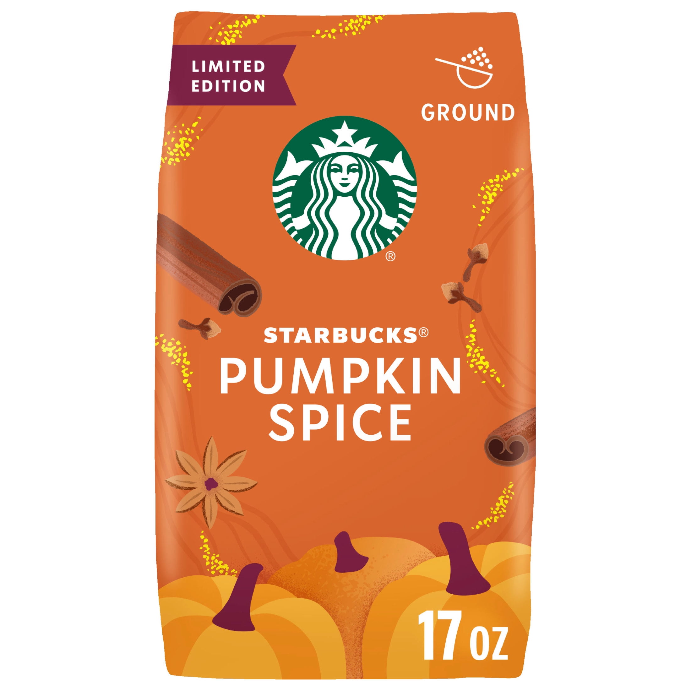 Starbucks Premium Seasonal Fall Blend, Medium Roast Ground Coffee