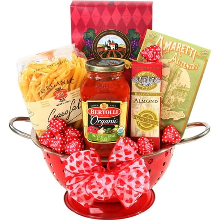 Alder Creek Mi Amore Valentine Gift Basket, 6 pc