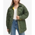 thumbnail image 1 of Calvin Klein Womens Reversible Barn Quilted Jacket, Multicoloured, Small, 1 of 1