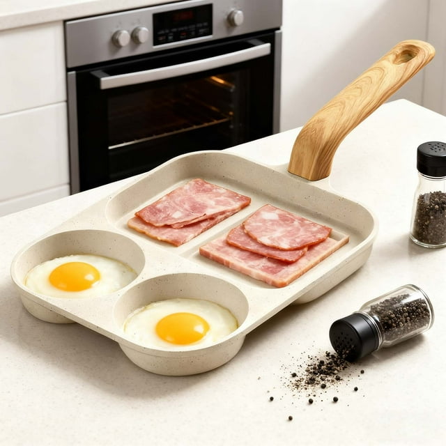 Oliegs Nonstick Egg Frying Pan For Perfect Omelets Pancakes And Advanced Kitchen Cookware With Even Heat Distribution For Stovetops And Ranges