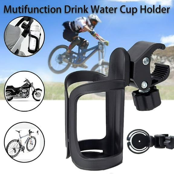 HIBIBUD 360° Rotation Bike/Bicycle Bottle Cage Handlebar Mount Drink Water Cup Holder