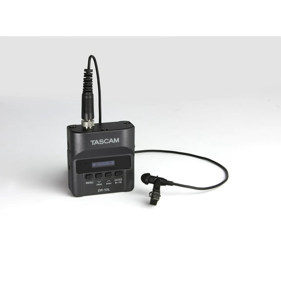 Tascam DR-10L Digital Audio Recorder with Lav Mic