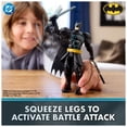 thumbnail image 3 of DC Comics, Batman Battle Clash 6-inch Ninja Strike Batman Action Figure, for Ages 3 and up, 3 of 8
