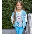 thumbnail image 5 of Disney Frozen Toddler Girls Elsa Anna Flutter Sleeve Graphic Sweatshirts with Leggings 2 Pieces Outfit Sets Sizes 2-6, 5 of 7