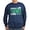 Navy, variant on CafePress - A Moment Of Science Sweatshirt (Dark) - Classic Crew Neck Sweatshirt