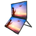 thumbnail image 1 of Dual Laptop Screen Extender, 15.6 Inch 1080P IPS LED Laptop Monitor Display, Portable Type C Folding Screen Extender for Phone PC Game Console, Plug and Play, 1 of 7