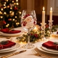 thumbnail image 7 of Christmas 3D Wine Glass Collection Gift Box Set,3D Christmas Glassware with Raised Holiday Designs,Festive Christmas Glass Cups for Wine,Drinks,Party and Home Decor(A5), 7 of 7