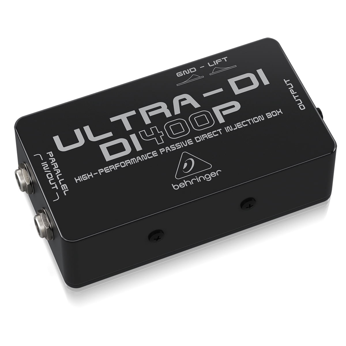 Behringer ULTRA-DI DI400P High-Performance Passive Direct Injection Box, 3-Pack, Bundle with 3x Platinum Pro 6' TRS Interconnect Cable, 3x 10' Microphone Cable