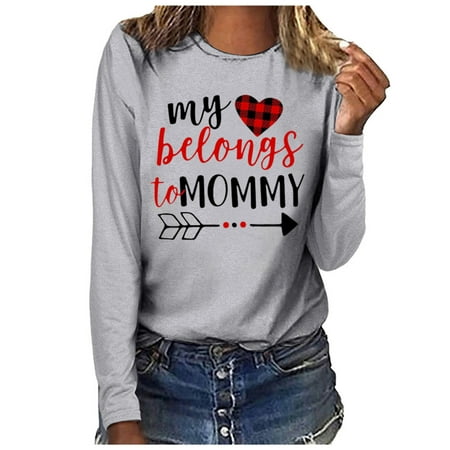 

Women s Graphic Tshirt Long Sleeve Sweatshirt Pullover Shirts Top Blouse Corset Tops Birthday Dresses Ladies Sexy Fall Winter Going Out Y2k Tunic Tees Blouses Adult Tops for Women Pleasure