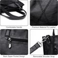 thumbnail image 2 of Handbag for Women Crossbody Shoulder Bag Vegan Leather Tote Top Handle Hobo Bags Large Capacity, 2 of 7