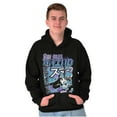 thumbnail image 4 of The Smurfs Kanji Gargamel Daily Grind Men Big & Tall Graphic Hoodie Brisco Brands 3X, 4 of 5
