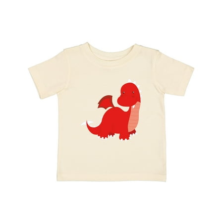 

Inktastic Adorable Red Dragon Gift Baby Boy T-Shirt