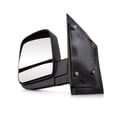 thumbnail image 4 of For GMC Savana 4500 2009-2015 Door Mirror Driver Side | Non-Heated | Manual Folding | Textured Black | Replacement For 20838065 | GM1320395, 4 of 8