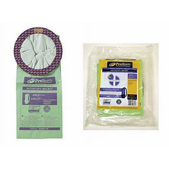 Pro-team Coachvac Back Pack Vacuum 10qt Paper Bags 10 Pk Part - 100331