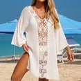 thumbnail image 1 of Paréo de Bain pour Maillot de Bain Grande Taille Paréo d'Été Ample Robe de Plage Design Paréo d'Été Paréos pour Femmes Long Paréo de Maillot de Bain à Boutons Paréos pour Maillots de Bain Robe pour Femmes Paréo Formel, 1 of 5