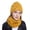 Yellow, variant on Viworld Women Winter Beanie Hat Scarf Set Thick Knitted Skull Cap with Neck Warmer