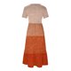 thumbnail image 4 of Vestido de Manga Corta para Mujeres Vestido de Verano de Cuello Redondo Impreso, Poliéster de Tamaño Verdadero Diario Y Vestido de Fiesta, 4 of 5