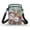 Christmas Character Art Theme, variant on FUIALDOLG Dinosaur Skeleton Cellphone Purse, Polyester 2 Layer Cross Body Side Case with Crossbody Strap for Yoga and Travel