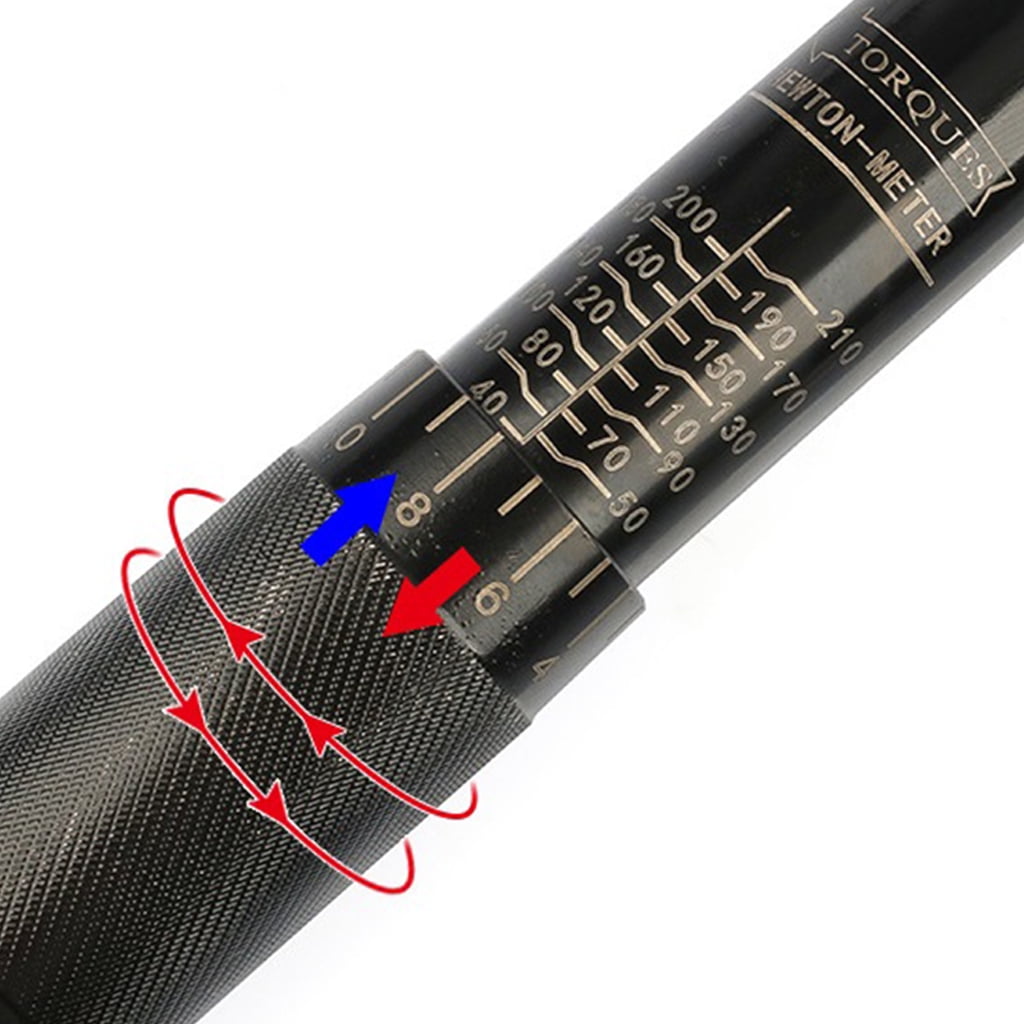 ZPAQI Hand Tools 1/2" Drive Click Torque Wrench Adjustment Spanner Auto Repair Wrench