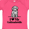 thumbnail image 4 of Inktastic I Love My Goldendoodle Dog Boys or Girls Baby Bodysuit, 4 of 5
