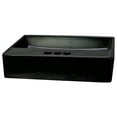 thumbnail image 5 of American Imaginations AI-28285 19.7 in. Rectangle Above Counter Matte Black Vessel for 3H4 in. Center Drilling, 5 of 5