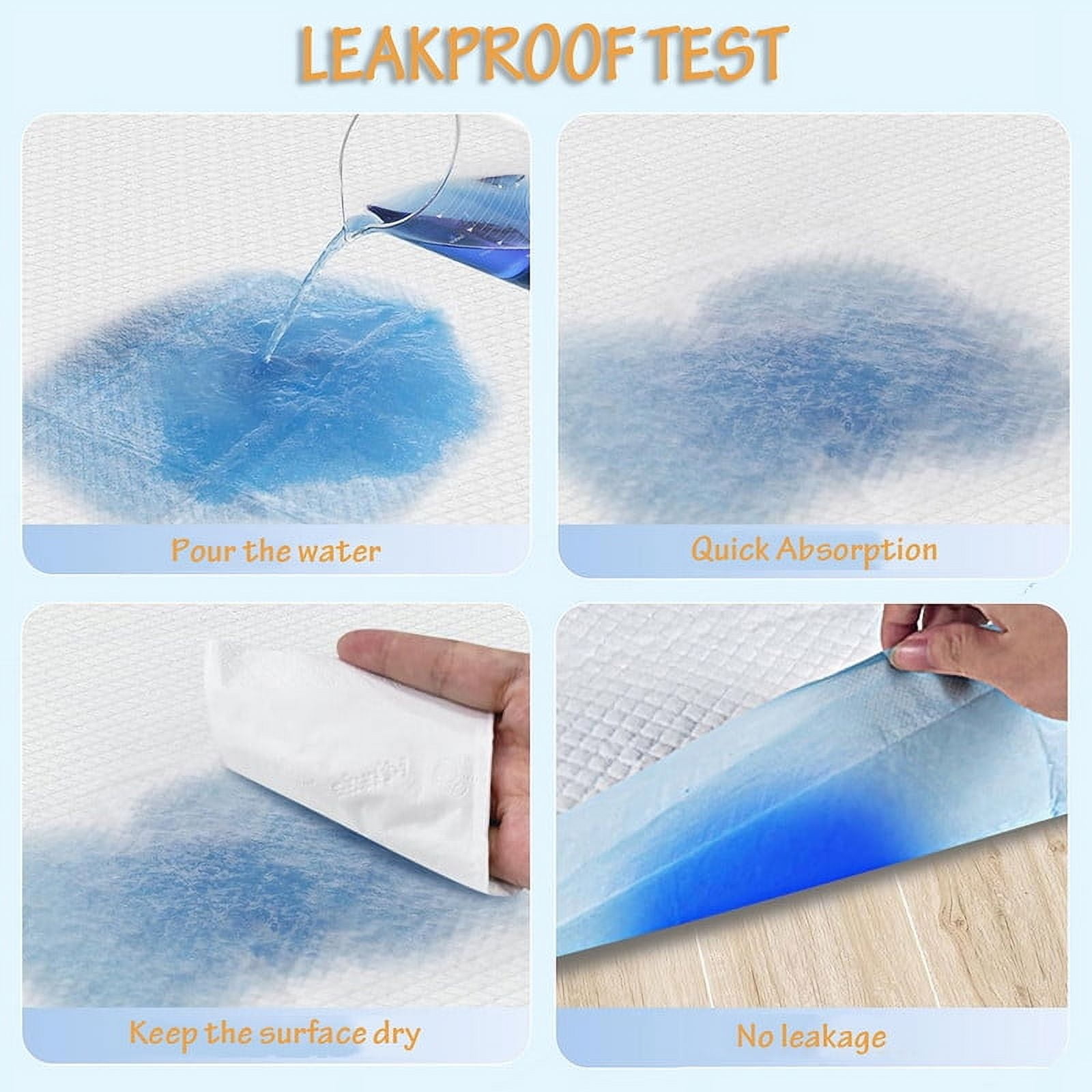 Puppy Pee Pads for Dogs Extra Large 32"x 24" 20 Count, Super Absorbent & Quick-Dry, Thicken Disposable Potty Training Pads for Doggie Cats Rabbits, Leakproof Pet Piddle Pad