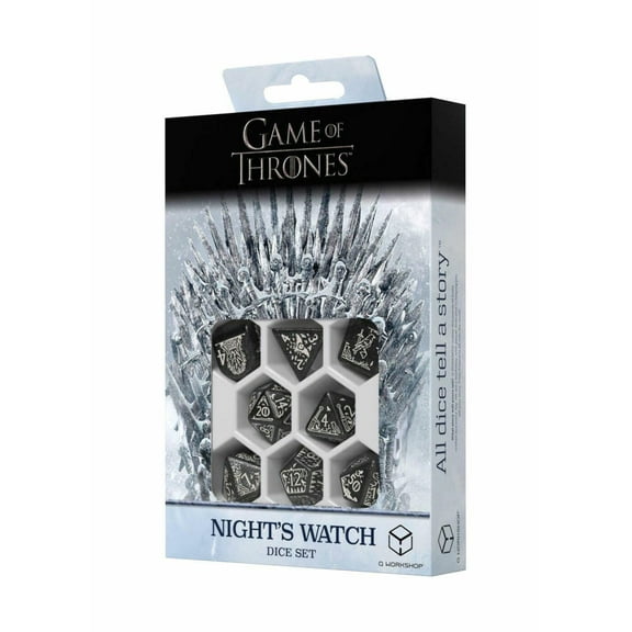 Game of Thrones RPG Dice Set: Night's Watch