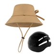 thumbnail image 1 of Sombrero de pescador de ala ancha para playa, jardinería, desplazamientos, ciclismo Caqui, 1 of 9