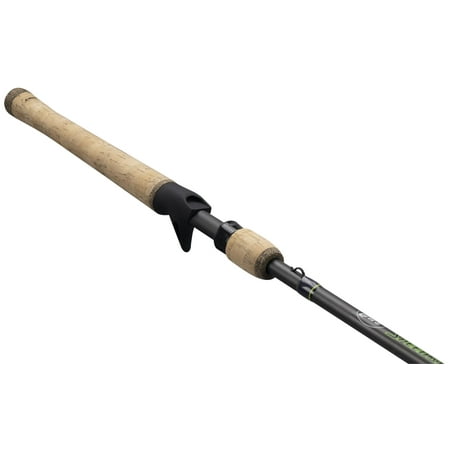 Lew s Speed Stick Casting Fishing Rod 7-Foot 3-Inch 1-Piece Rod Gray/Green