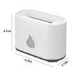 thumbnail image 3 of Aursykel Quiet Aromatherapy Oil Diffuser with Flame Light and Auto Shut Off for Home Spa and Office Relaxation USB Powered Humidifier Vaporizer Compact Portable Design 0.68lb, 3 of 6