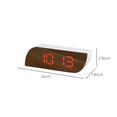 thumbnail image 3 of Qonioi LED Digital Alarm Clock, Large Display with Dimming Mode Temperature Display, Bedroom Desktop Clock, 3 of 7