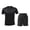 Black, variant on Riecok Mens Short Sets 2 Piece Outfits Short Sleeve T Shirt Shorts Summer Tracksuits Workout Sportwear Clothes