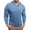 Sky Blue, variant on KHONTS Men's Henley Hooded Shirts Long Sleeve Casual Button up T Shirt Lightweight Pullover Shirt with Pocket Sky Blue XL