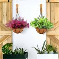 thumbnail image 5 of Plant Hanging Basket Flower Pot Rack Balcony Wall Hanging Plant Decoration Hanging Rope Home Garden, 5 of 5