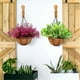 thumbnail image 5 of Plant Hanging Basket Flower Pot Rack Balcony Wall Hanging Plant Decoration Hanging Rope Home Garden Supplies, 5 of 5