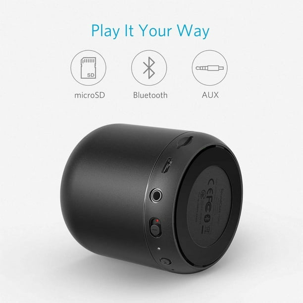 Anker SoundCore Mini, Super-Portable Bluetooth Speaker with 15