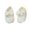 Off White, variant on Cute Baby Girls Mary Jane Flats Cute Floral Lace Wedding Dress Shoes Non-Slip Newborn Crib Shoes