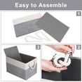 thumbnail image 4 of Storage Bins Fab Totes, cestas de almacenamiento plegables, paquete de 3, 4 of 7